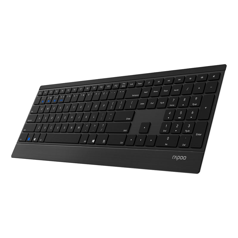 RAPOO Kabelloses Deskset – Ultraflach, für flexibles Arbeiten