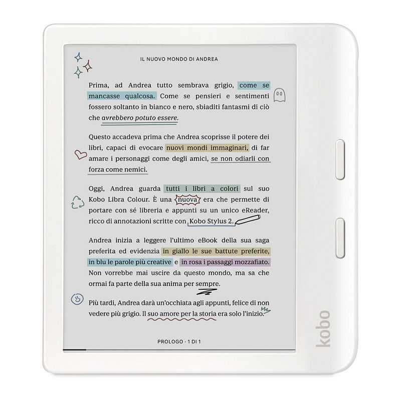 Kobo eBook-Reader – 7" Farbdisplay, 32 GB Speicher