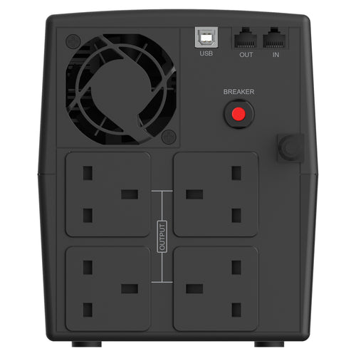 Conceptronic USV – 1200VA, Schutz vor Stromausfällen