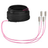 EFB Elektronik Glasfaser-Trunkkabel – 40 m, OM4, halogenfrei
