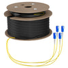 EFB Elektronik Glasfaser-Trunkkabel – 80 m, 4x SC-Anschlüsse