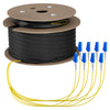 EFB Elektronik Glasfaserkabel – 170 m, 8x LC-Anschlüsse