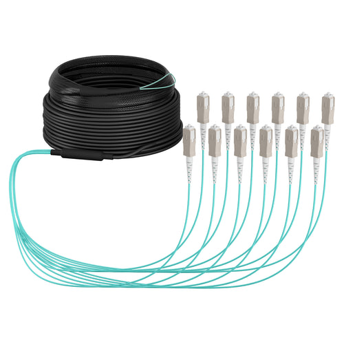 EFB Elektronik Glasfaser-Trunkkabel – 20 m, Multi-Modus, halogenfrei