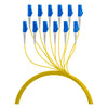EFB Elektronik Glasfaserkabel – 140 m, 12x LC-Stecker