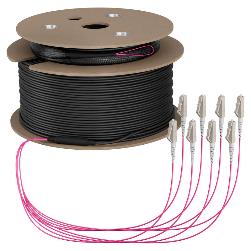 EFB Elektronik Glasfaser-Patchkabel – 80 m, sicher und halogenfrei