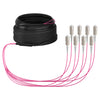 EFB Elektronik Glasfaser-Trunkkabel – 10 m, OM4, halogenfrei