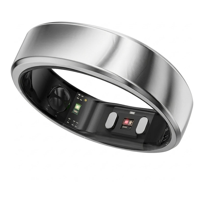 Ringconn Smart Ring – Gesundheitstracker in Silber, Größe 9
