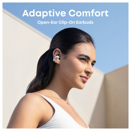 Anker Soundcore AeroClip – Offene Clip-On Ohrhörer, Weiß