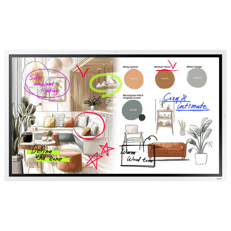 Samsung Flip 55" Touchscreen – Interaktives Whiteboard für Meetings