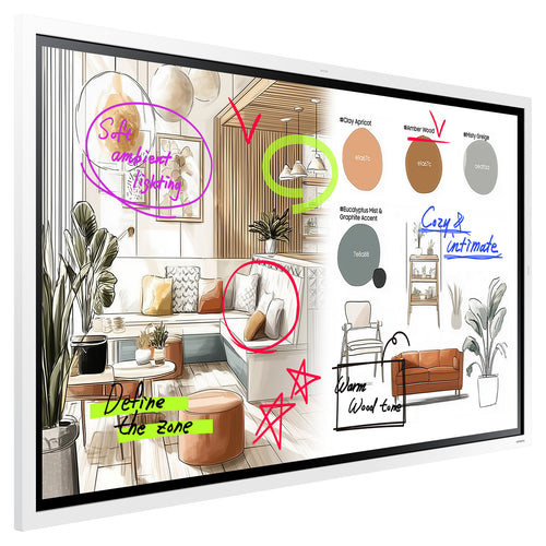 Samsung Flip 55" Touchscreen – Interaktives Whiteboard für Meetings