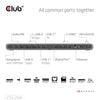CLUB3D USB-C Dockingstation – 12 Anschlüsse, 8K Video