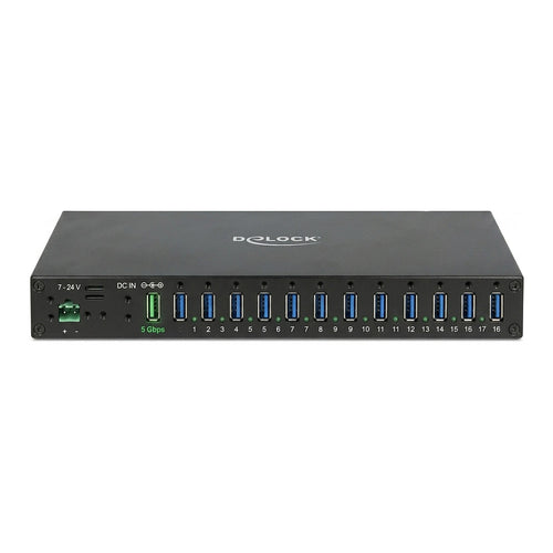 Delock USB-Hub – 16 Anschlüsse, ESD-Schutz
