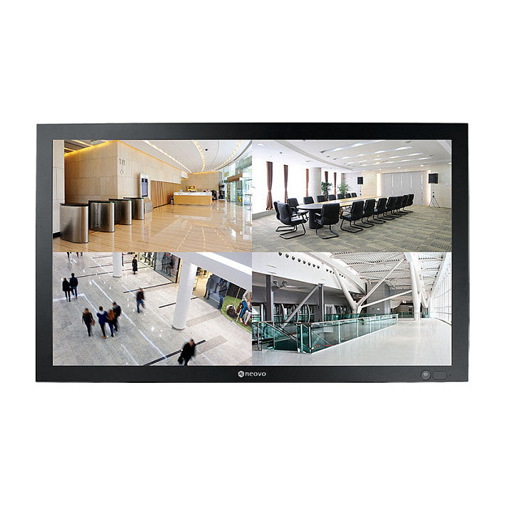 Neovo 43" LED-Monitor – 4K UHD, integrierte Lautsprecher
