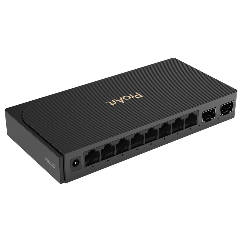 ASUS Netzwerk-Switch – 10 Anschlüsse, schneller Datentransfer