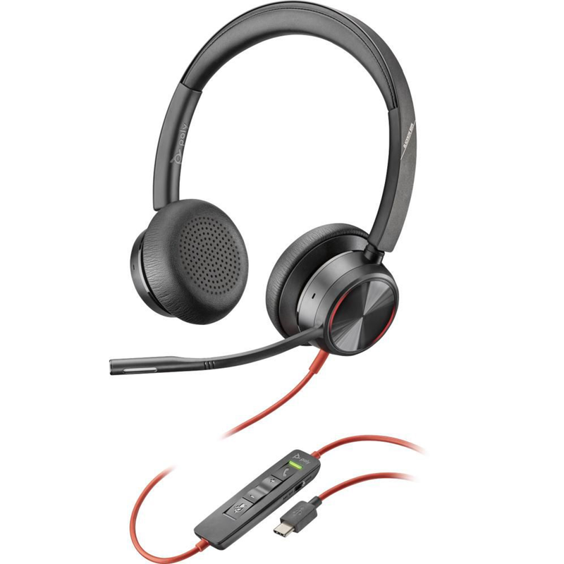 POLY Blackwire 8225 Headset – Geräuschunterdrückung, USB-C