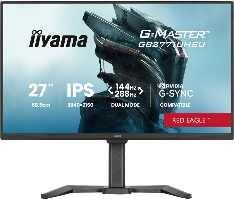 Iiyama 27" Gaming-Monitor – 4K, 144 Hz, IPS-Display
