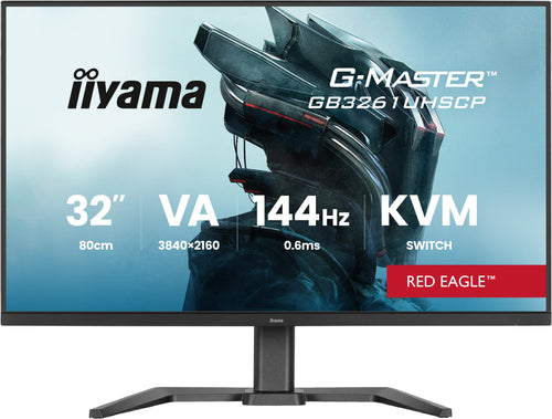 Iiyama 32" Gaming-Monitor – 4K, 144 Hz, HDR10