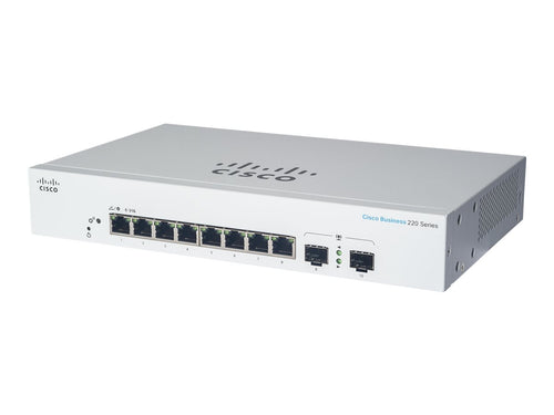 Cisco Business Switch – 8 PoE+ Ports, Rack-montierbar