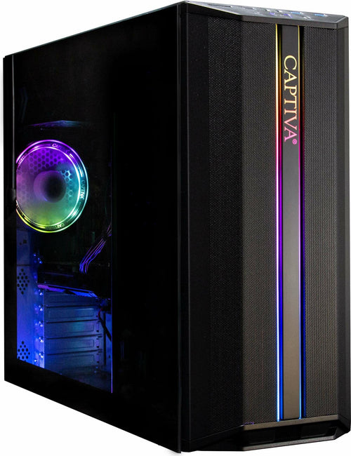 Captiva Desktop-PC – AMD Ryzen 5, 32 GB RAM, 500 GB Speicher