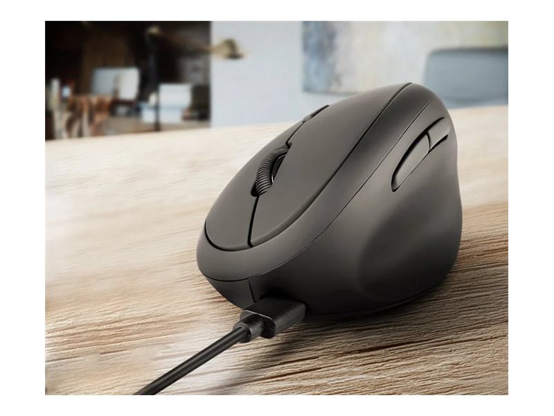 PERIXX Ergonomische Maus – Kabellos, für Rechtshänder