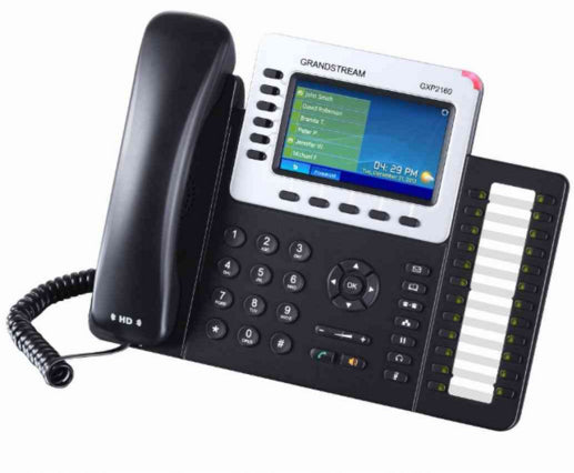 Grandstream SIP-Telefon – HD Audio, Bluetooth-fähig