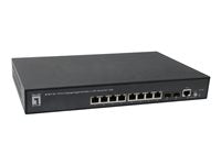 LevelOne 10-Port Switch – PoE+ für schnelle Netzwerke