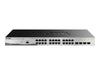D-Link Managed Switch – 24 Gigabit Ports, 4 SFP-Ports