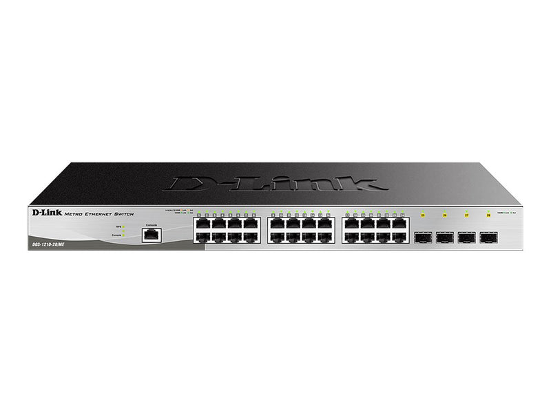D-Link Managed Switch – 24 Gigabit Ports, 4 SFP-Ports