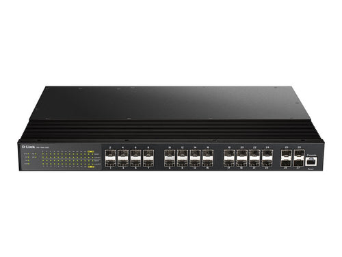 D-Link 28-Port Switch – Gigabit & 10G für schnelles Netzwerk