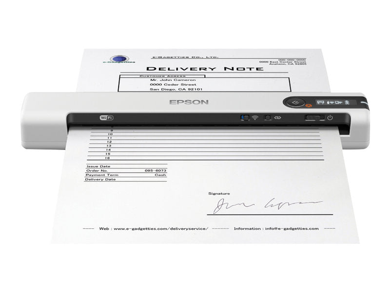 Epson WorkForce DS-80W Scanner – Tragbar, WLAN-fähig