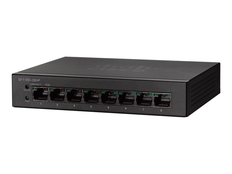 Cisco 8-Port Gigabit Switch – PoE, einfache Installation