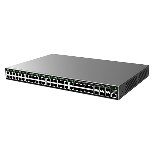 Grandstream Netzwerkswitch – 48 Ports, PoE+ Unterstützung
