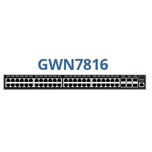 Grandstream Netzwerk-Switch – 48 Ports, einfaches Management