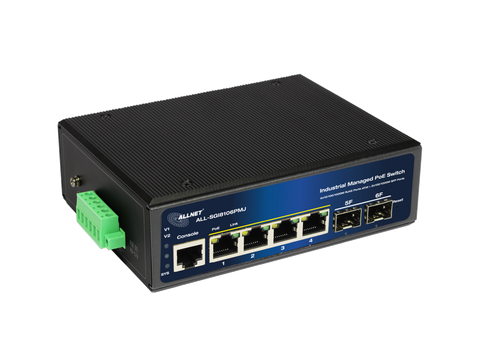 ALLNET Netzwerk-Switch – 8 Ports, PoE-Unterstützung