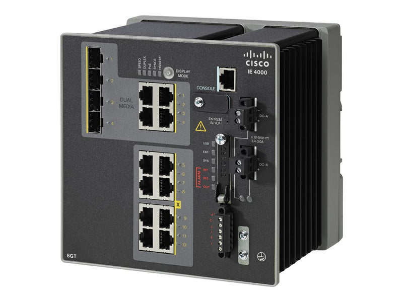 Cisco Netzwerk-Switch – 12 Anschlüsse, einfache Verwaltung