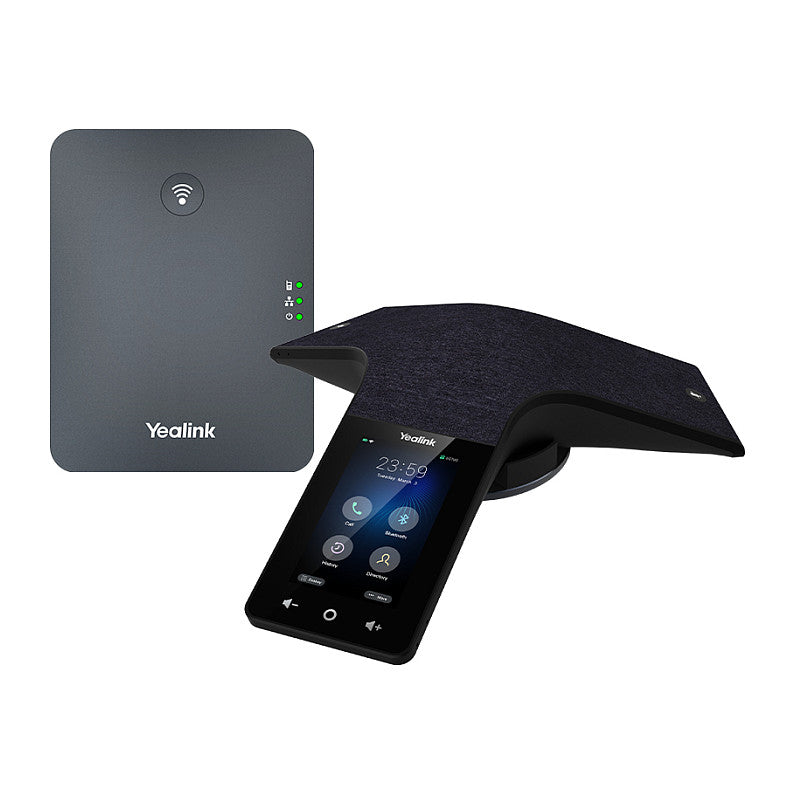 Yealink IP Konferenztelefon – Drahtlos, mit Bluetooth & Basisstation