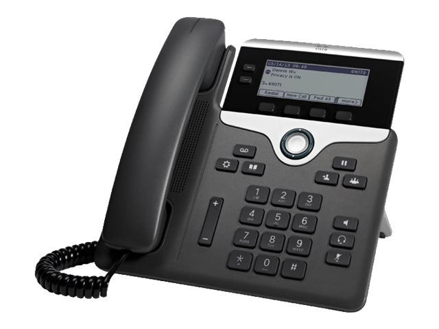 Cisco VoIP-Telefon – HD-Sprachqualität, höhenverstellbar