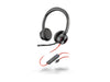 HP Poly Blackwire 8225 Headset – Geräuschunterdrückung, USB-C