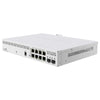 Mikrotik 8-Port Switch – PoE+ Unterstützung, 2 SFP+ für schnelles Netzwerk