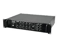 Omnitronic Mischverstärker – 250 W Leistung, Mikrofon-Eingang