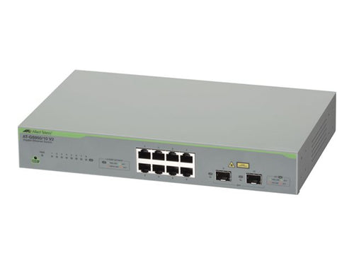 Allied Telesis Gigabit Switch – 8 Anschlüsse, einfache Verwaltung