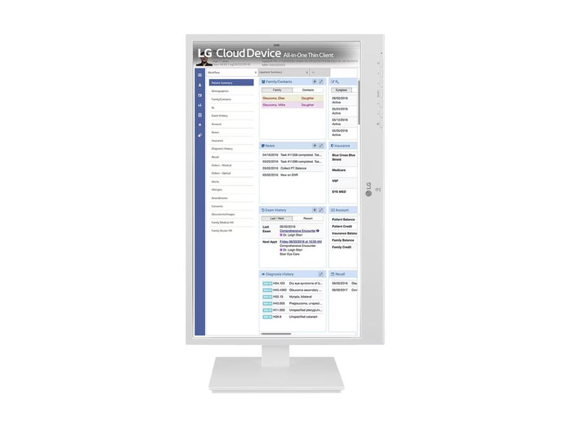 LG All-in-One Thin Client – 24" Display, 8 GB RAM