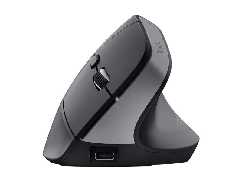 TRUST Bayo+ Ergonomische Maus – Kabellos, 6 Tasten