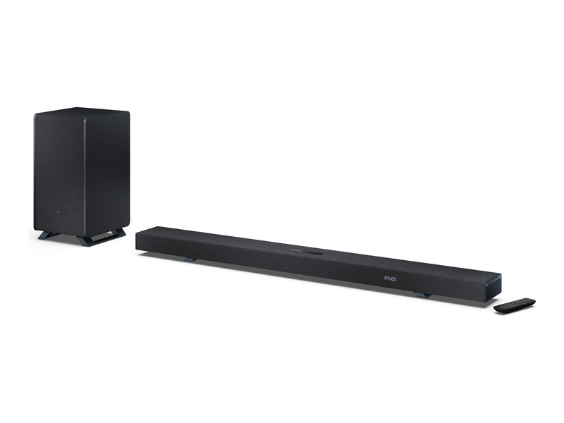 Sharp Soundbar mit Subwoofer – 5.1.2-Kanal, Heimkino-Klang