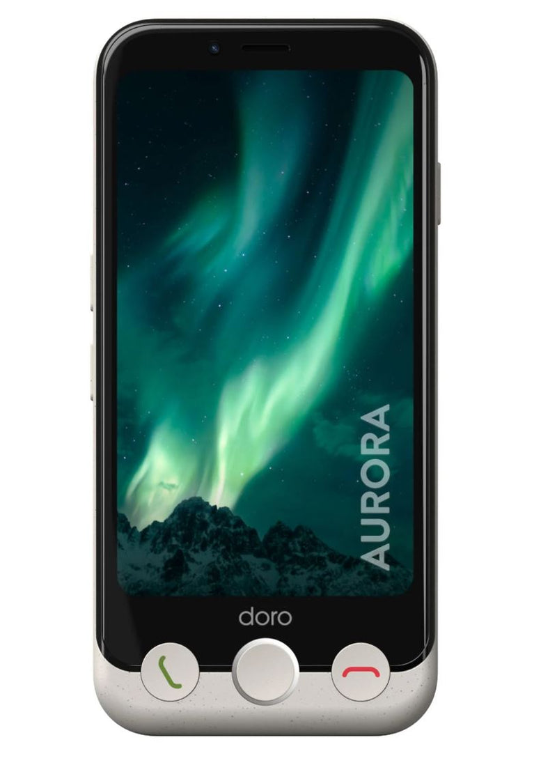 Doro Aurora A10 Smartphone – Einfach zu bedienen, Dual-SIM