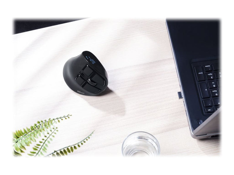 TRUST Voxx Vertikale Maus – Ergonomisch, Kabellos