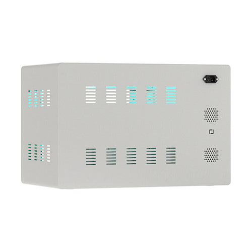 Alcasa Ladewagen – USB-C für 10 Geräte, kompakt und grau