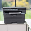 Brother Multifunktionsdrucker – S/W-Laser, WLAN