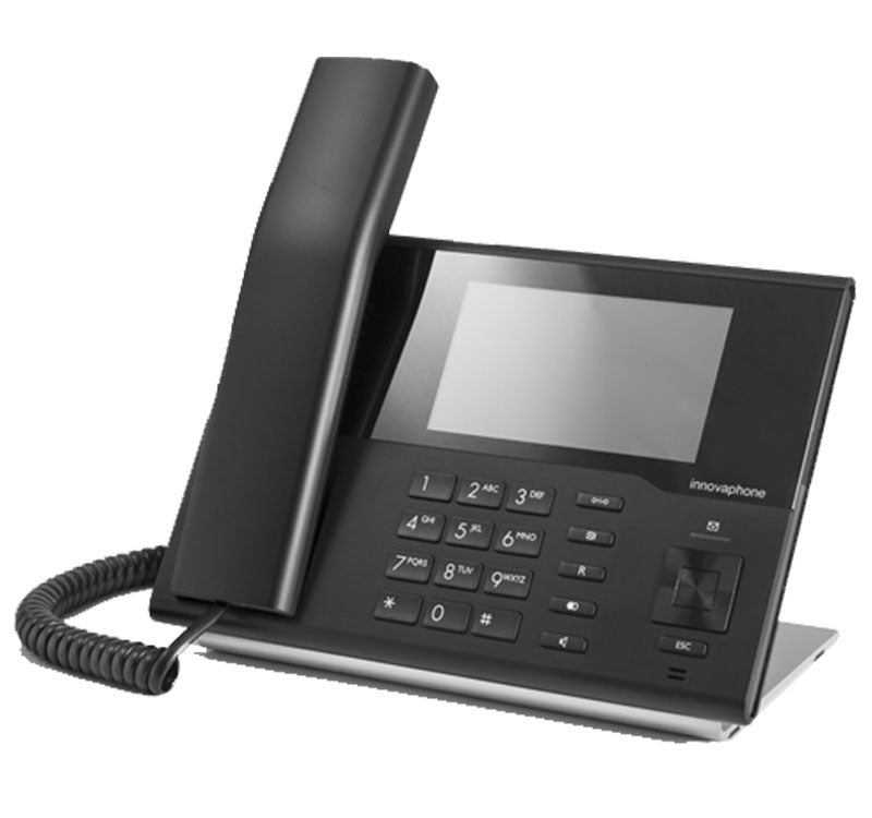 Innovaphone VoIP-Telefon – Dreiweg-Anrufe, Freisprecheinrichtung
