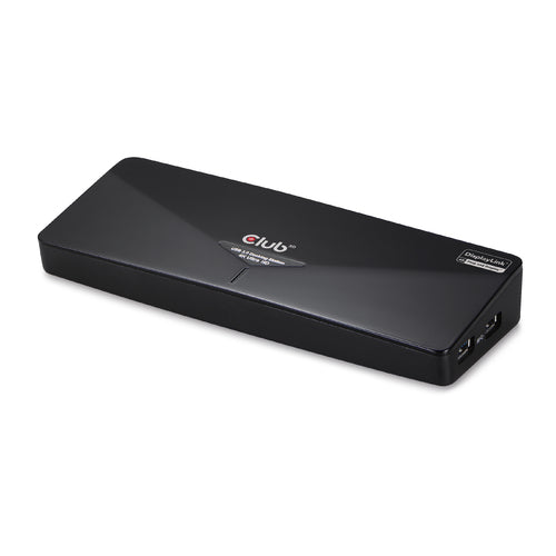 Club3D 4K Dockingstation – Verbinde bis zu 3 Monitore, USB-Anschlüsse